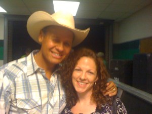 Neal McCoy and me backstage