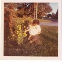 My mom and me in 1968