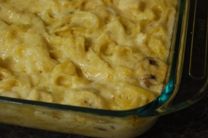 chicken fettucine casserole 015