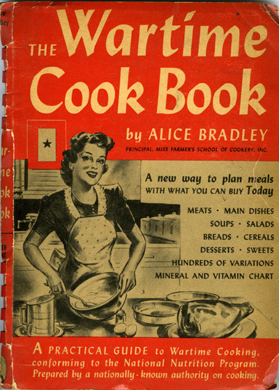 cookbook old wartime