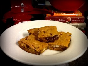 cookie bars black and white