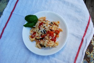 Mama Steph's pasta alla checca