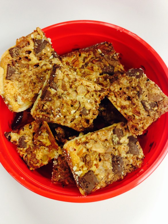 Mama Steph's decadent turtle bars Image