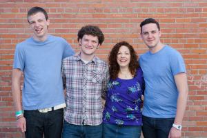My boys and me, taken by photographer and friend Jessie Whittle. 