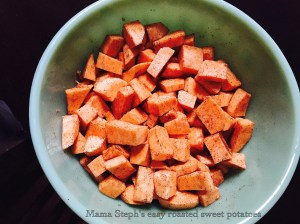 sweet potatoes in jadeite bowl